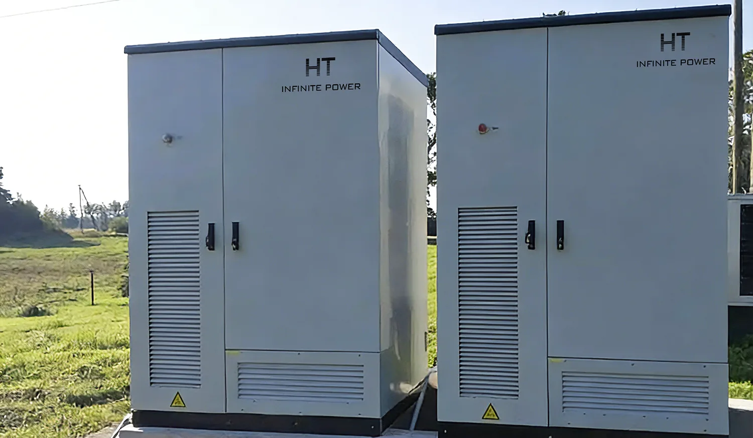 HT infinitepower 135 kW / 261 kWh commercieel energieopslagsysteem projectcase